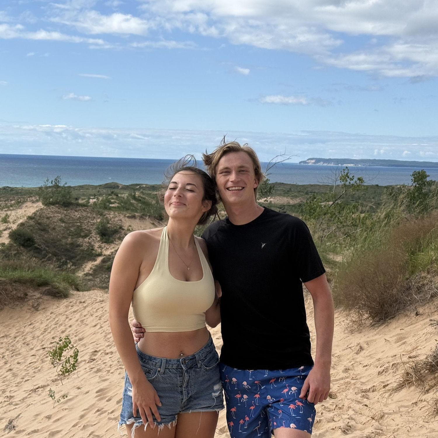 Dune hike suprise date!