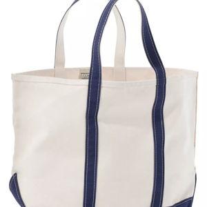 Boat and Tote®, Open-Top Large Blue w/Monogram