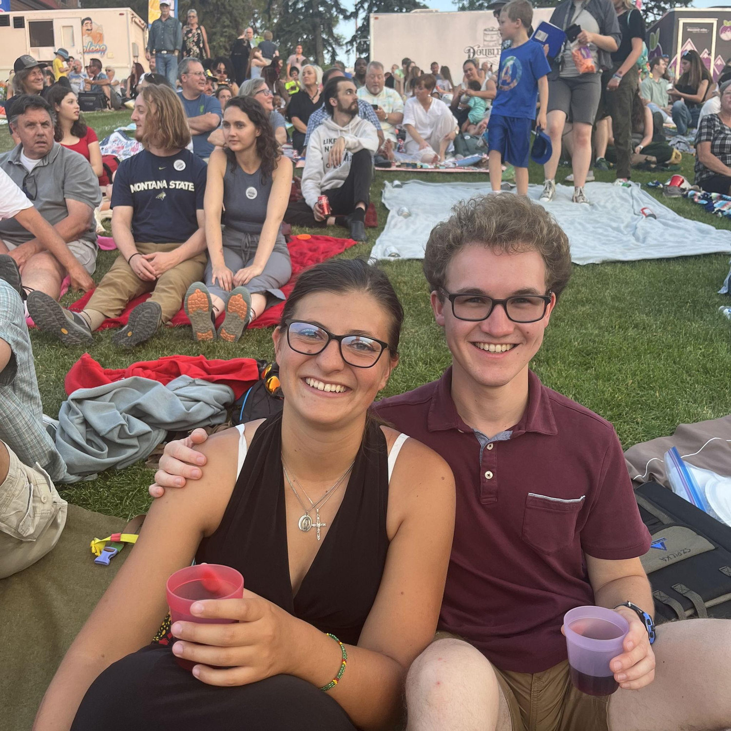 The night of our first kiss-it was awkward