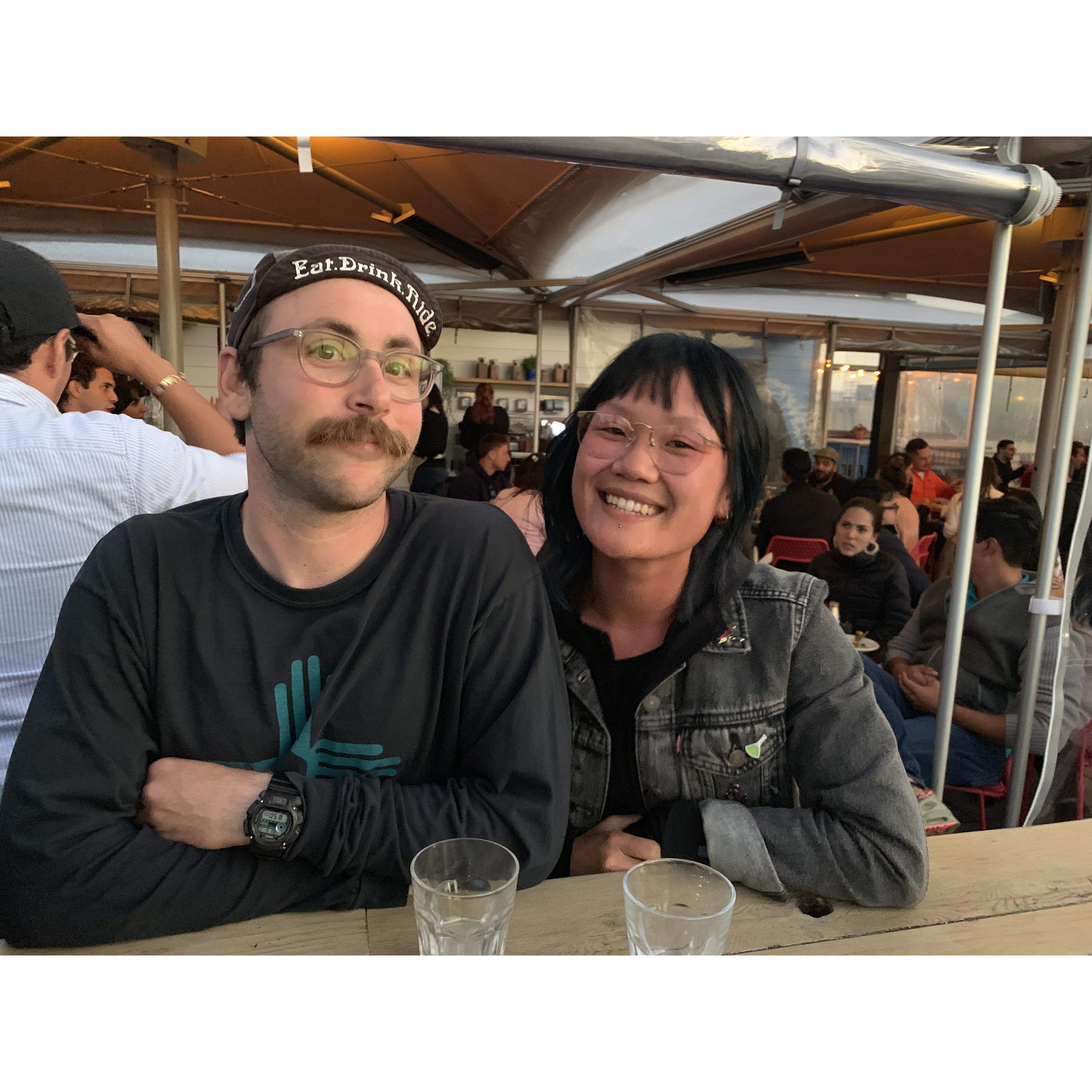 some bar in the mission