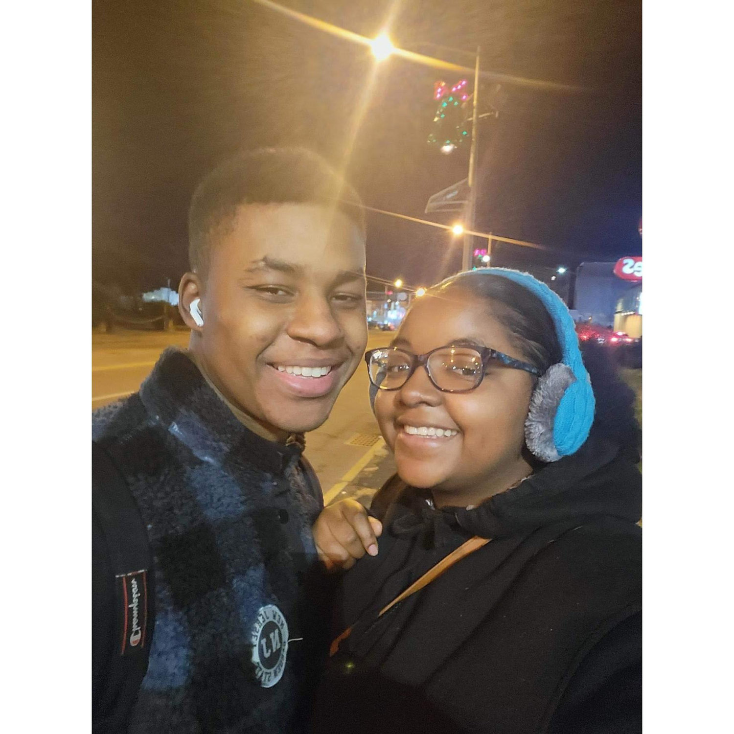 Our first picture together