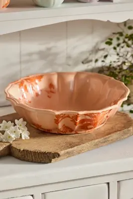 Botanical Silhouette Serving Bowl, Large