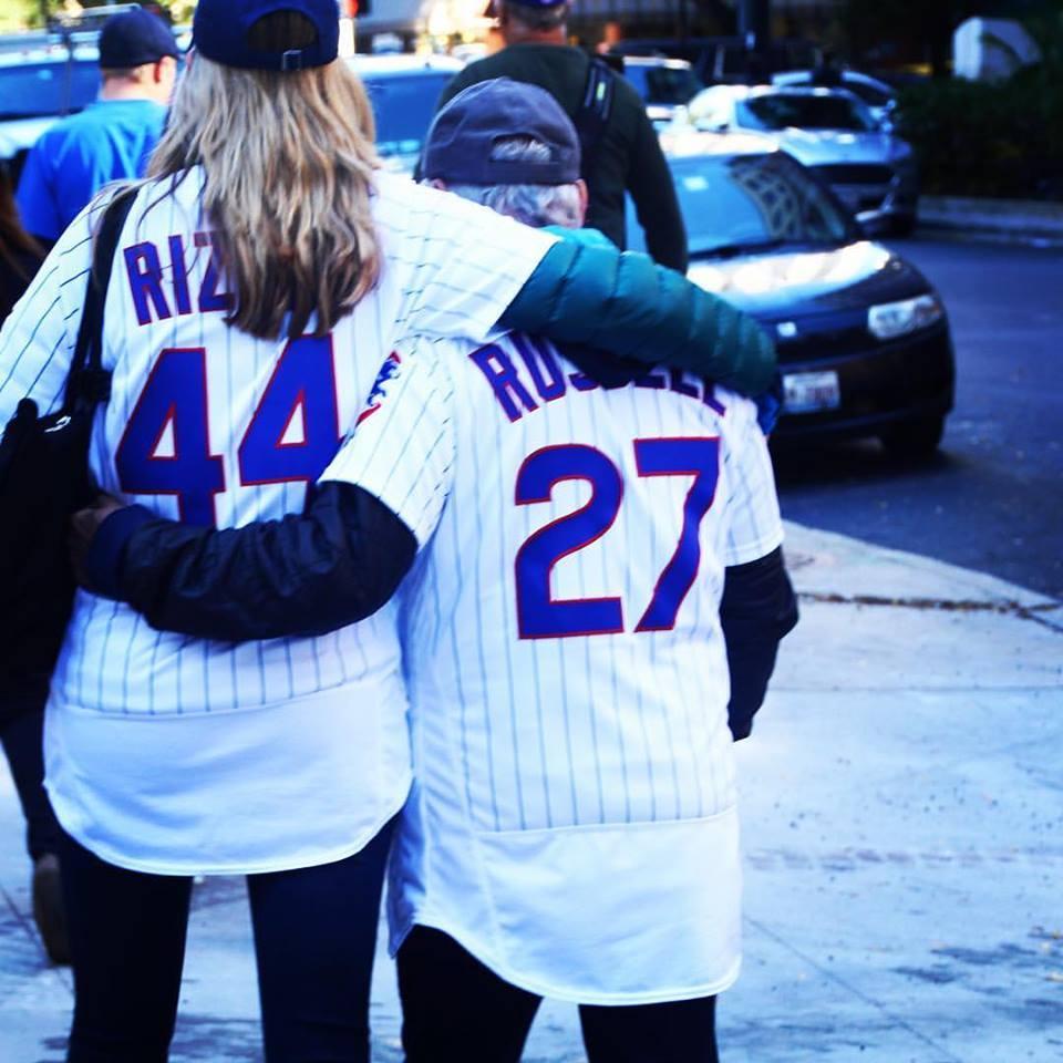 Our good friend Jenn captured this precious picture of us. Out celebrating the Cubs World Series Win by spectating the parade. Surreal!