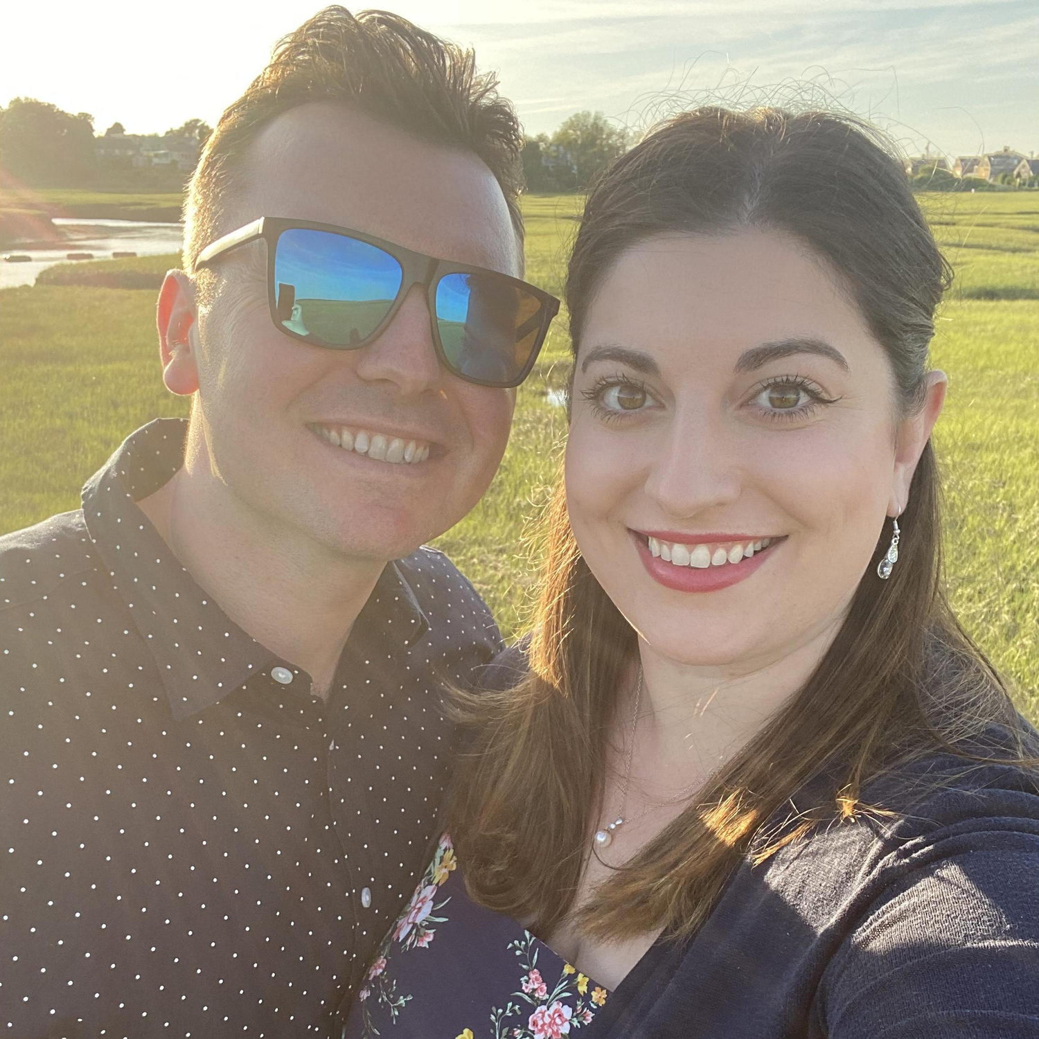 This photo was taken right before Trevor proposed. I had no idea my family was hiding close by waiting to capture the moment!