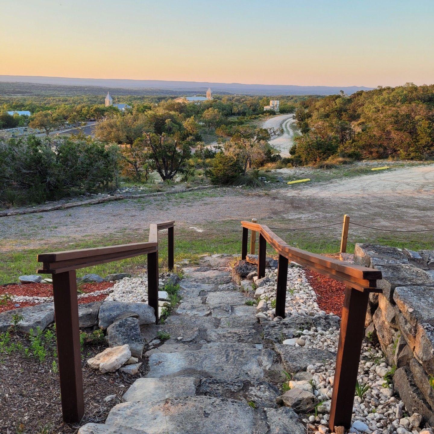 St. Joseph's has a beautiful view from the hill.