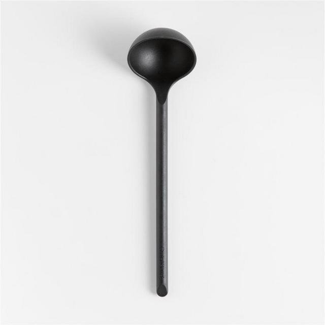 Crate & Barrel Black Nylon Ladle