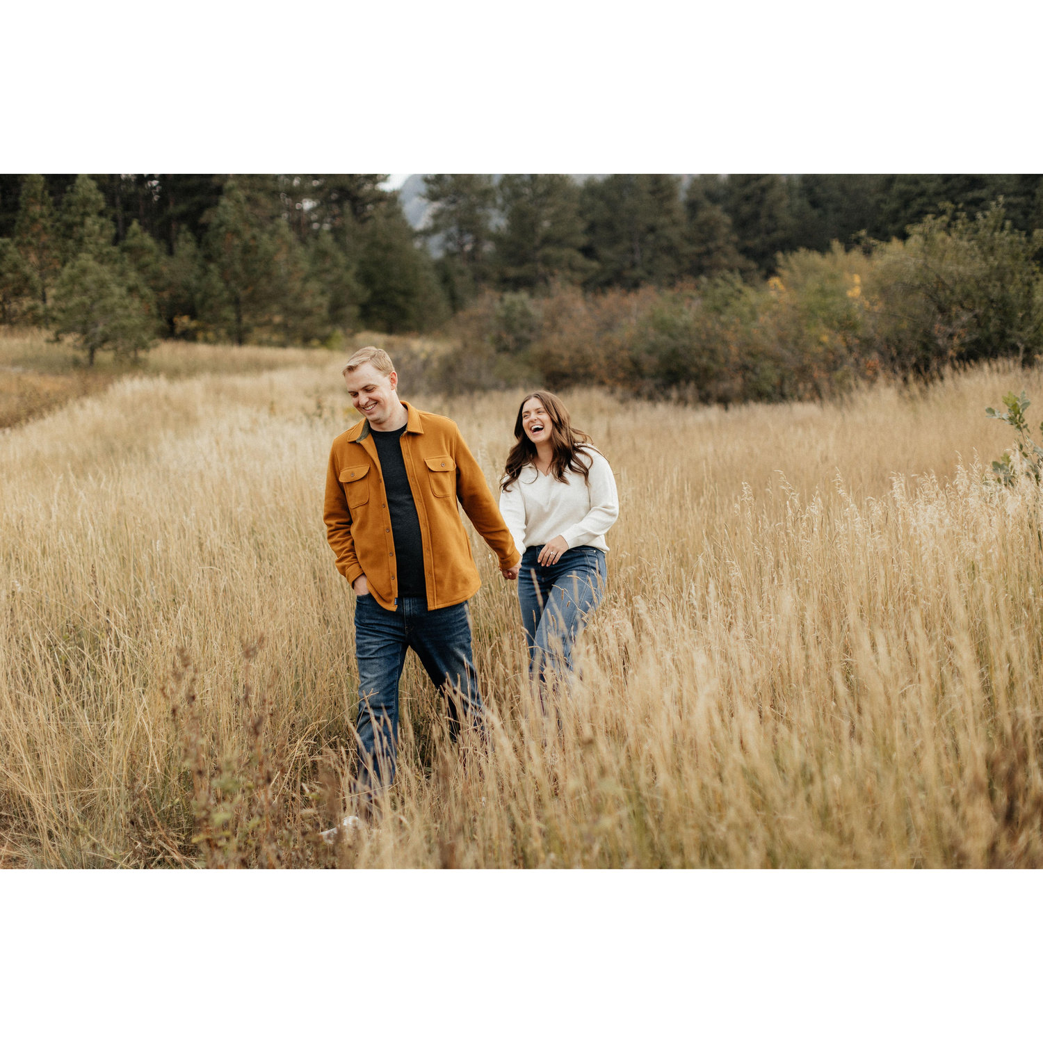 Engagement Photos - Chautauqua Park, Boulder