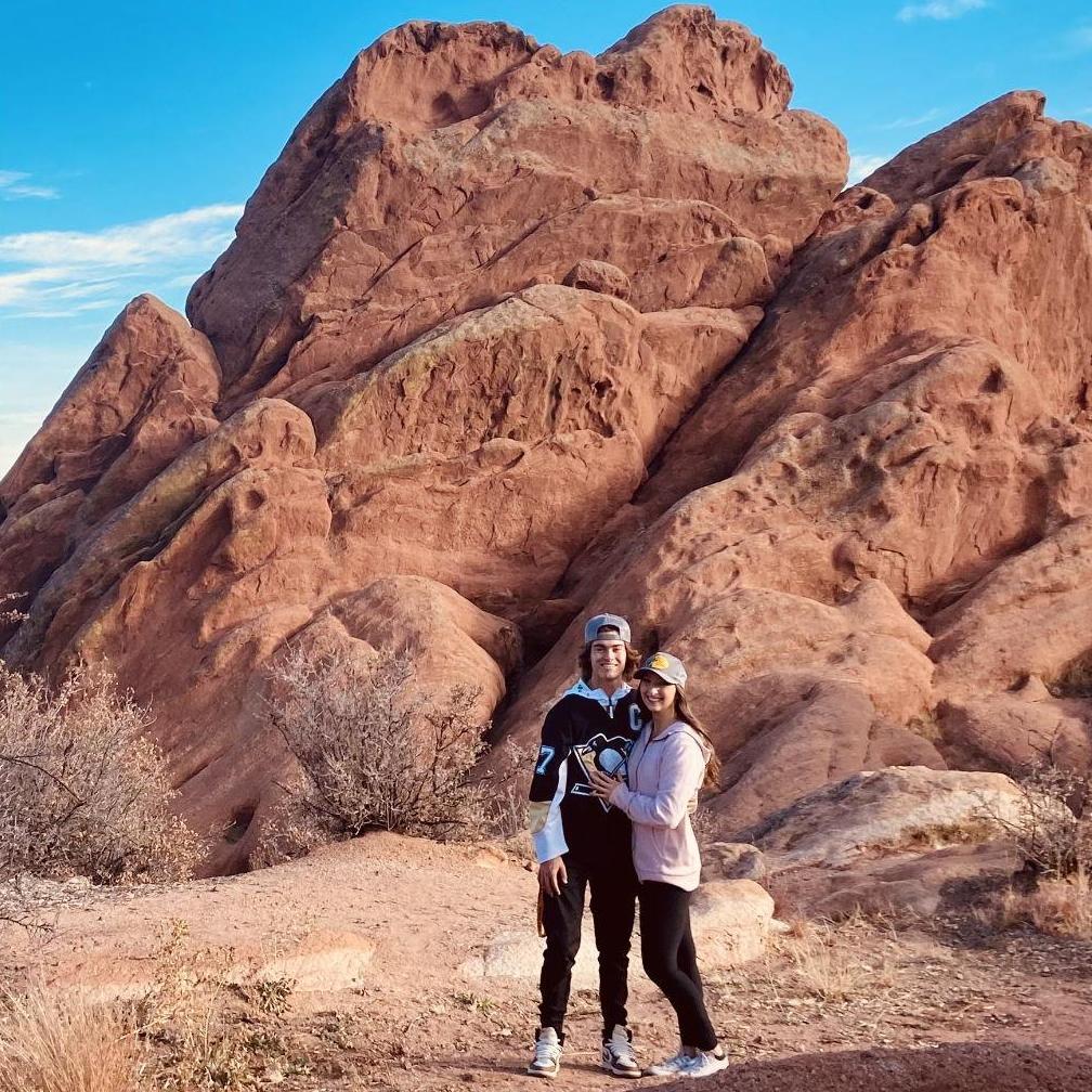 Our first date at Garden of the Gods where we found ourselves returning to A LOT, including for the proposal!