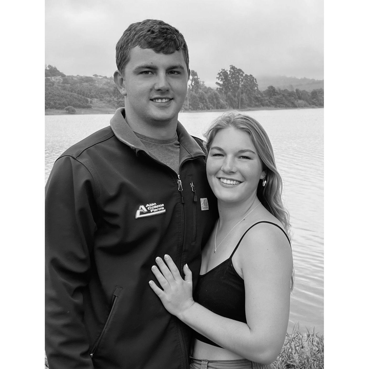 2 Weeks spent at the dam, first ever camping/fishing trip together