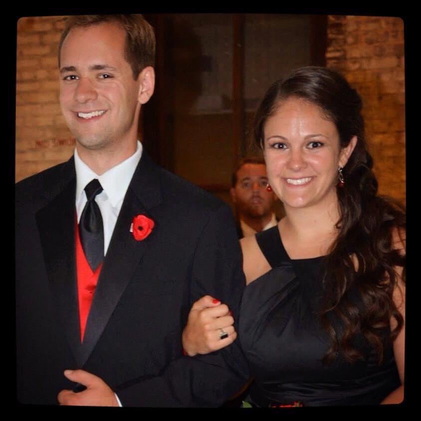 First walk down the isle together - 2014