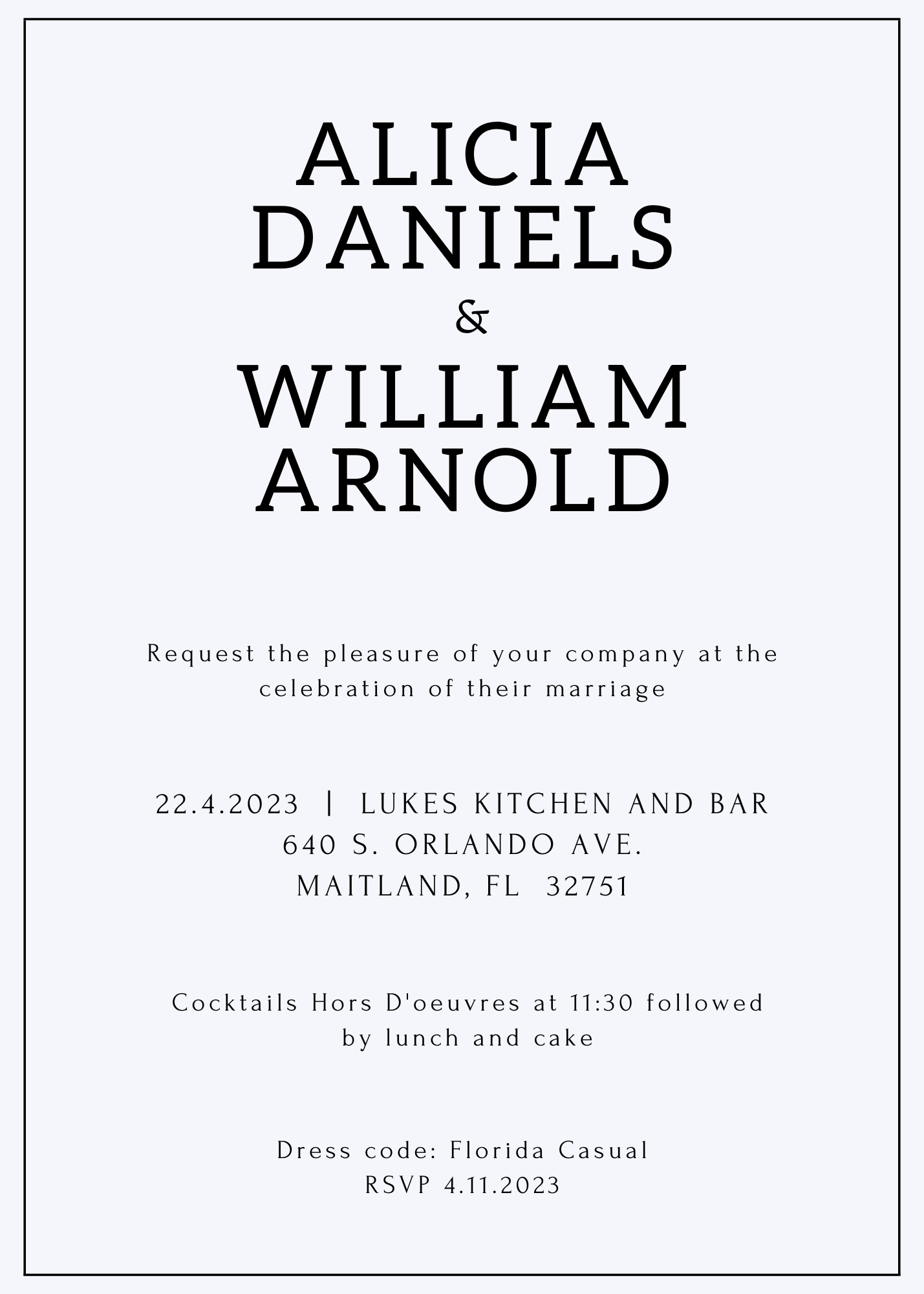 The Wedding Website of Alicia Daniels and William Arnold
