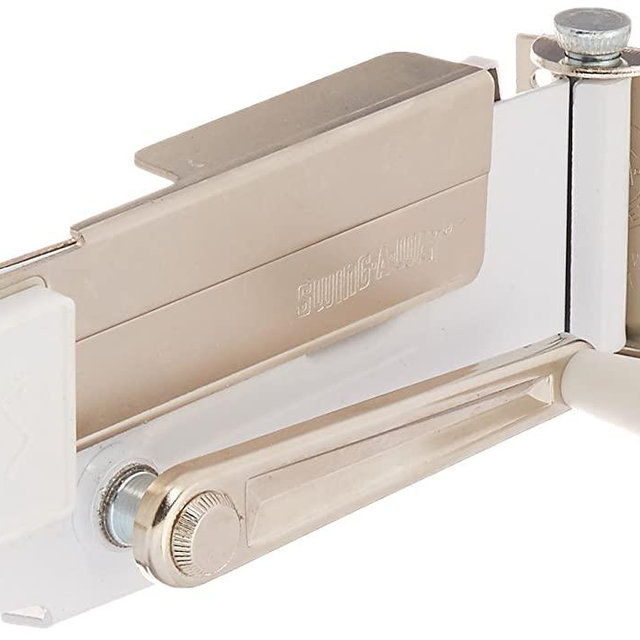 Swing-A-Way Wall Mount Can Opener with Magnet, 1-Pack, White - 609WH