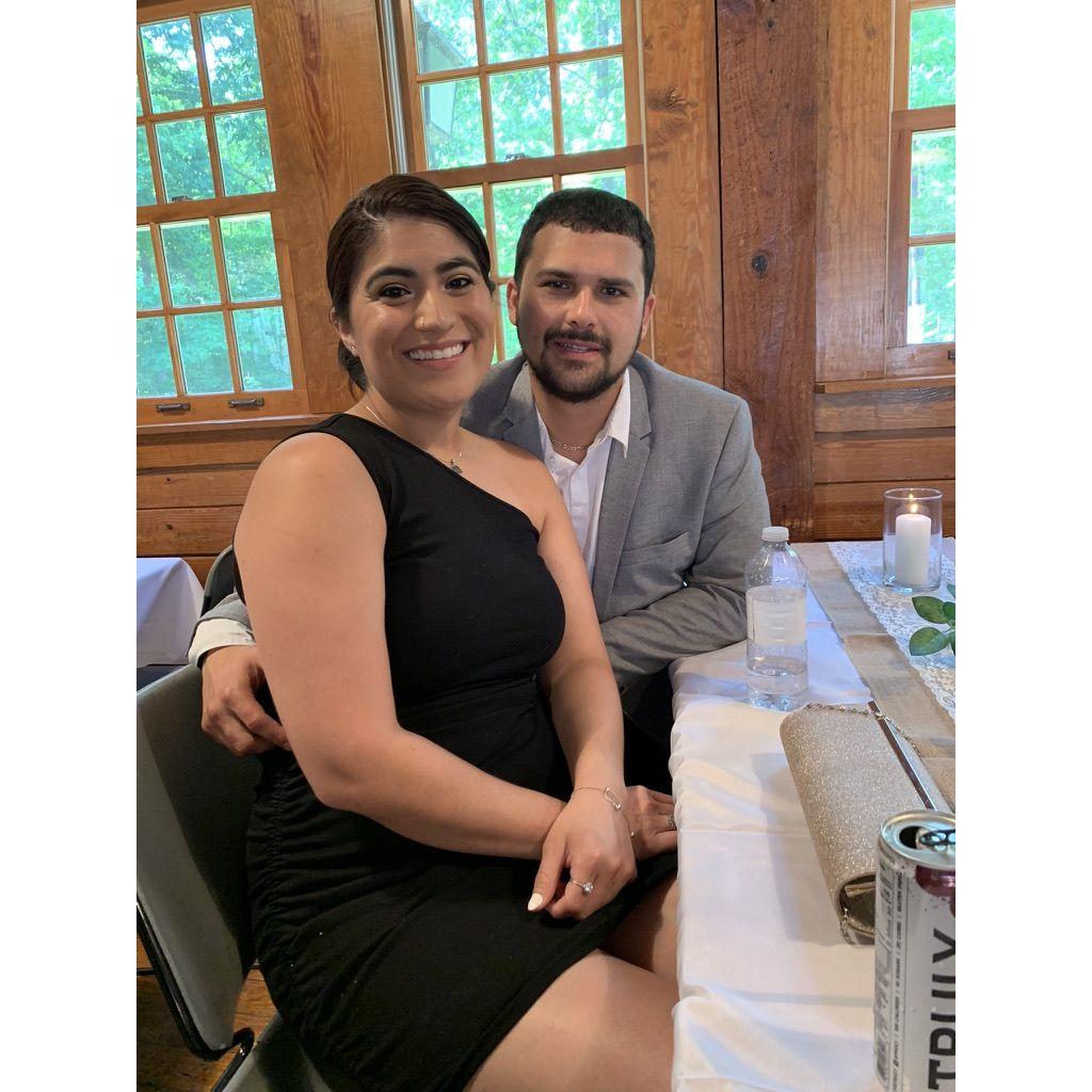 Wedding date to Hector's friend's wedding