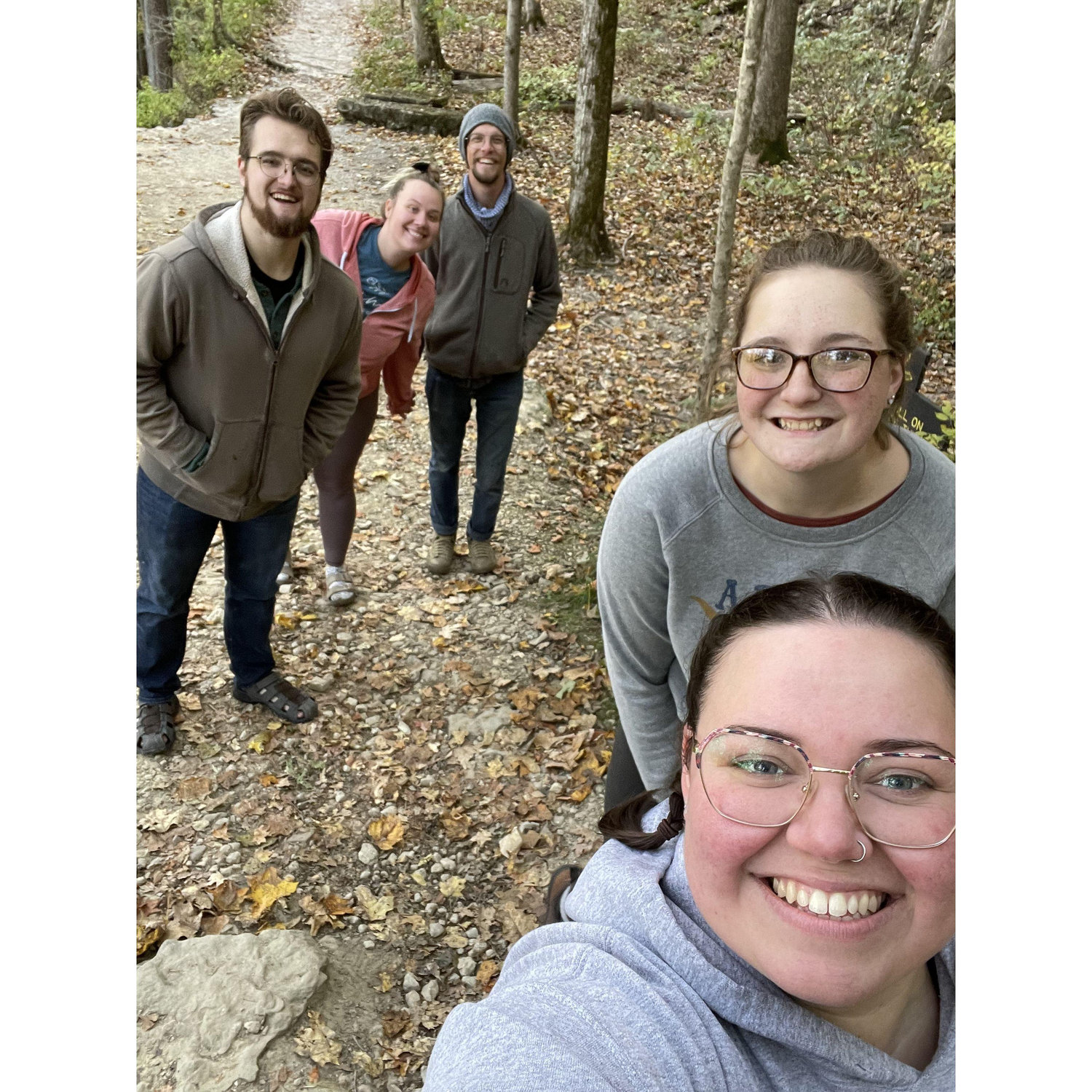 A hike with friends!