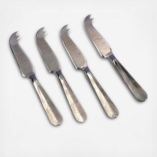 Ridge Cheese Knife, Set of 4