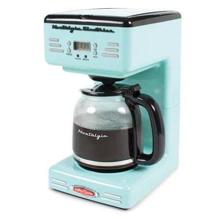 Nostalgia Retro Series 12-Cup Programmable Coffee Maker
