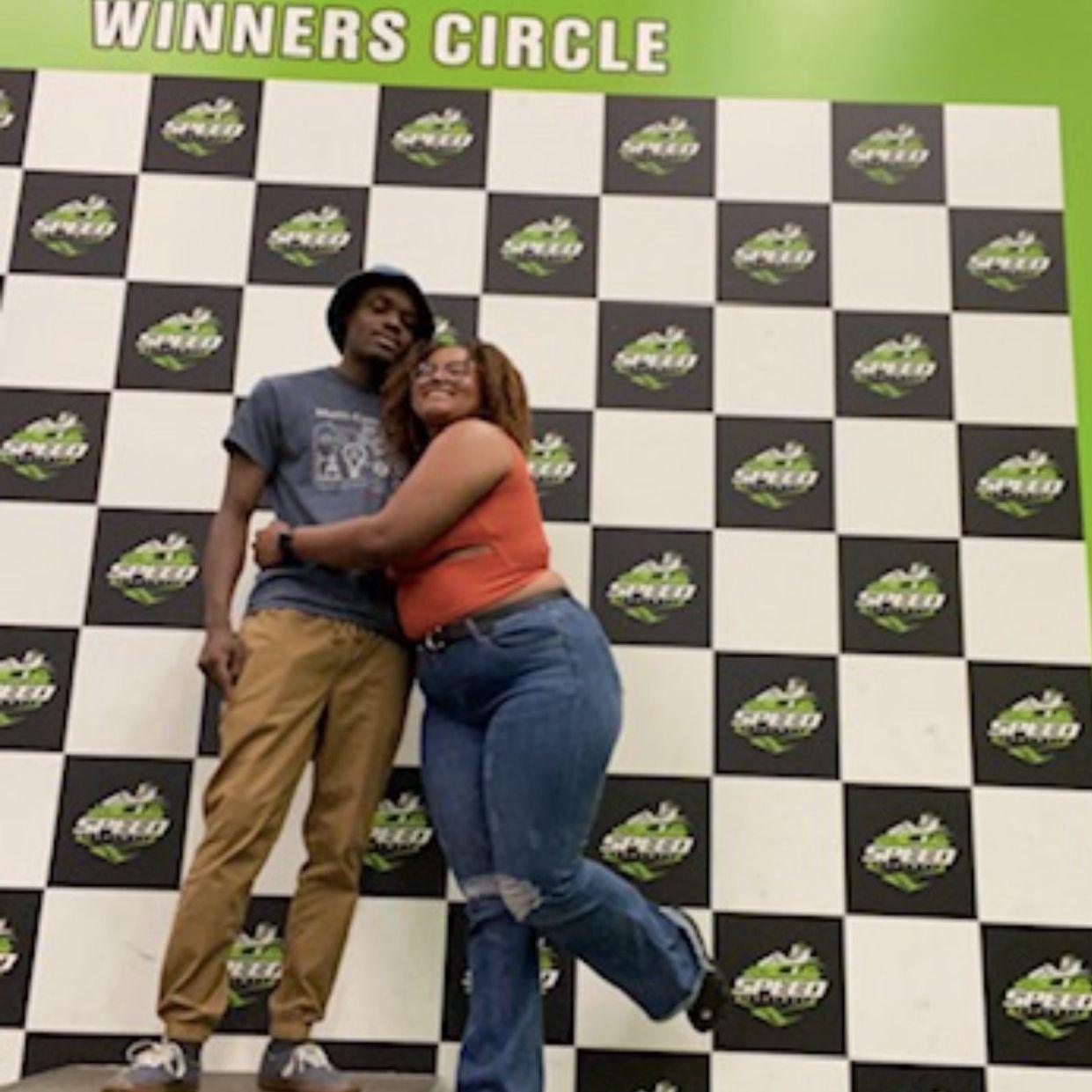 Getting left in the dust in go kart racing is very romantic