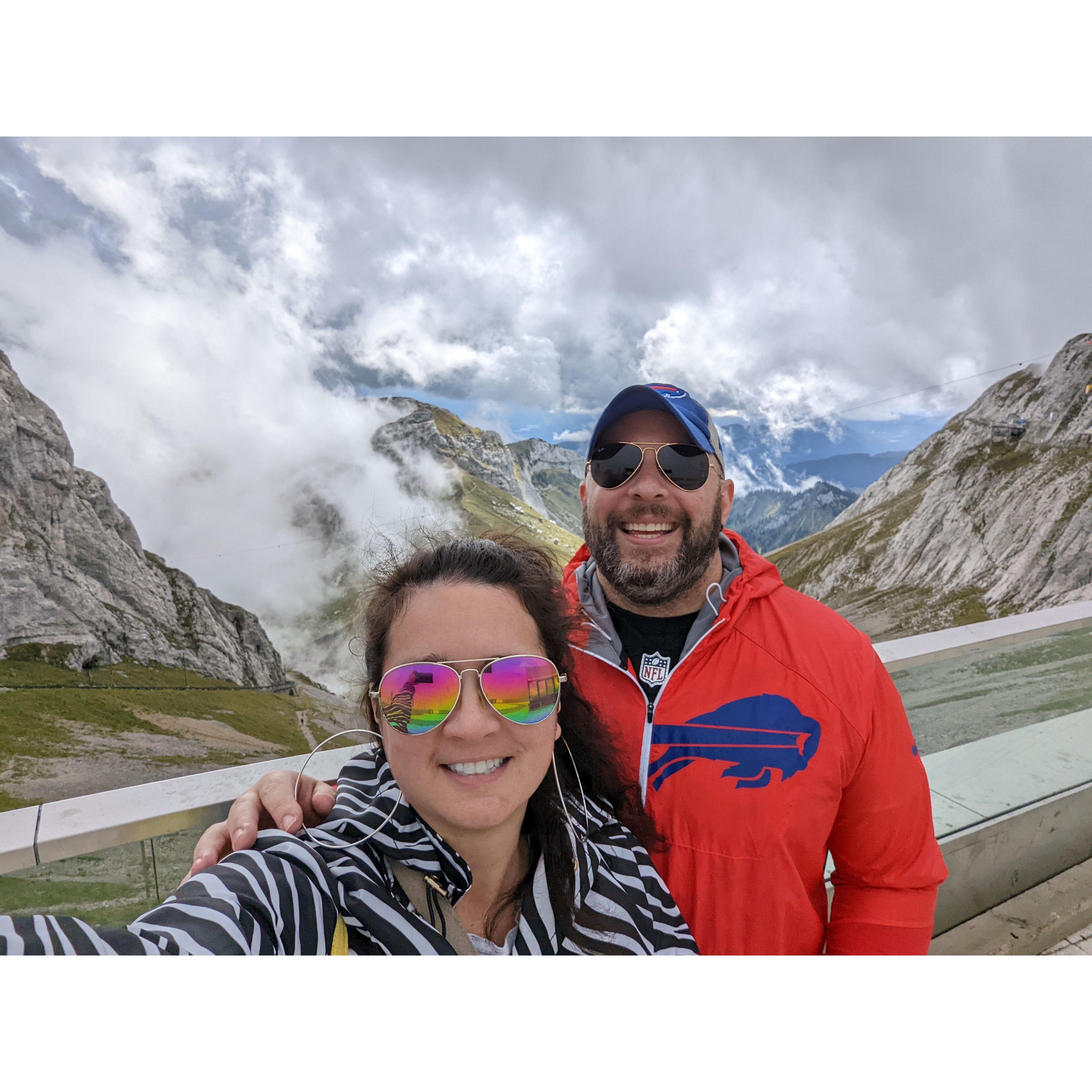 Visiting Mount Pilatus