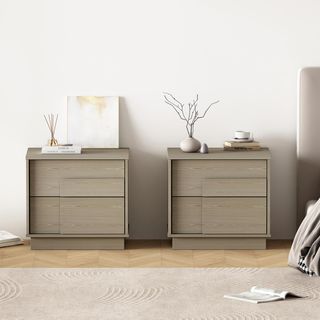 Horizon Modern Nightstand, Set of 2