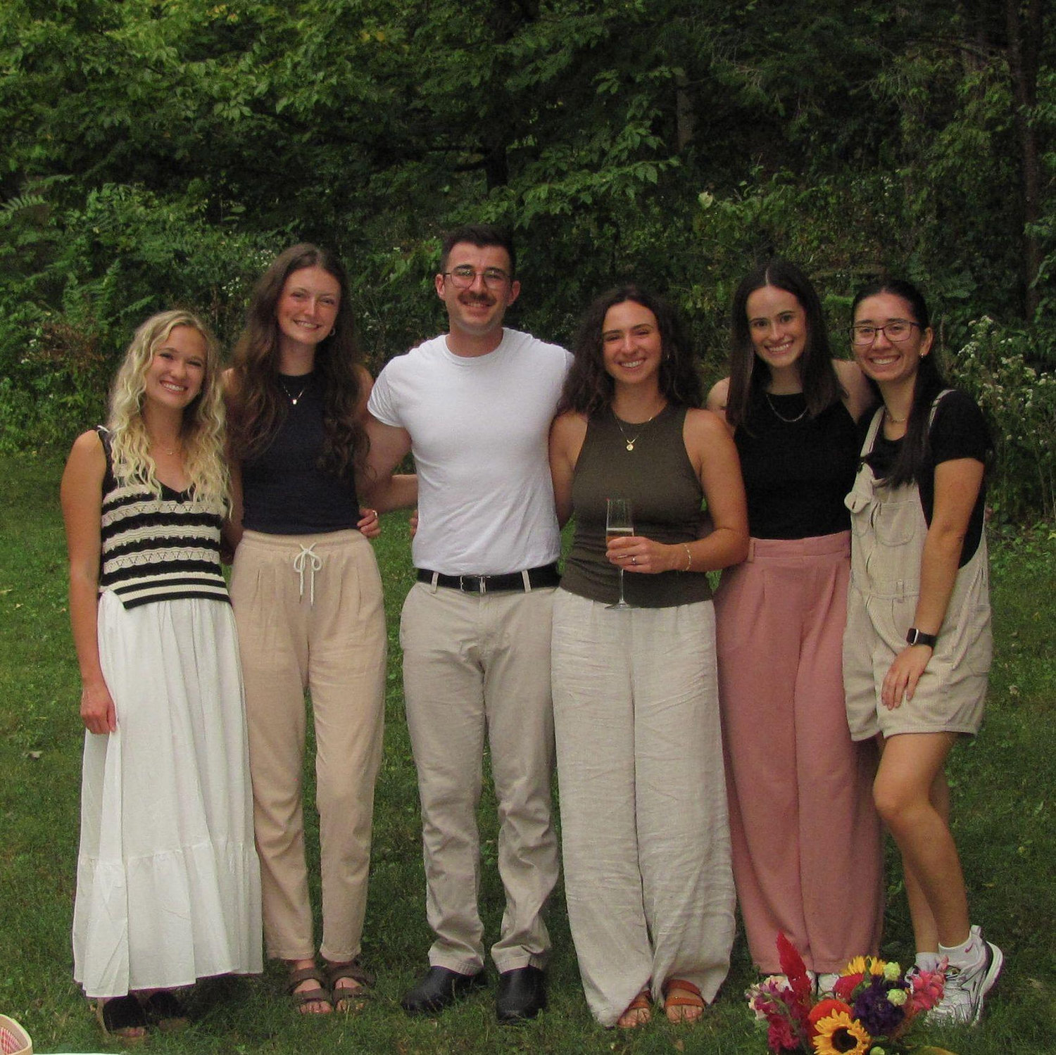 The bridesmaids who helped make it all happen! (left to right: Karsyn, Miranda, Caitlin, Lesley)