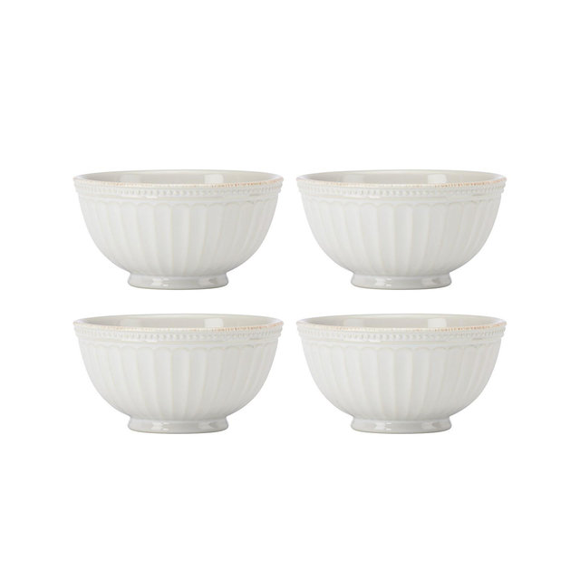 Lenox French Perle Groove All-Purpose Bowls, Set Of 4