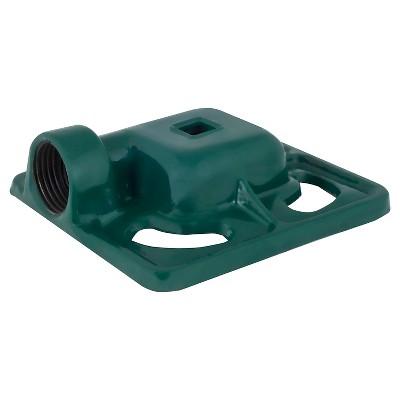 Cast Iron Square Spot Sprinkler - Green - Melnor