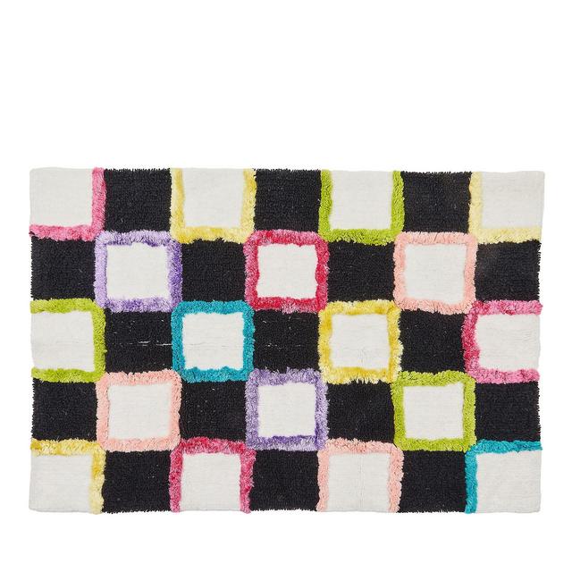 Mackenzie-Childs Check Multi Color Bath Rug