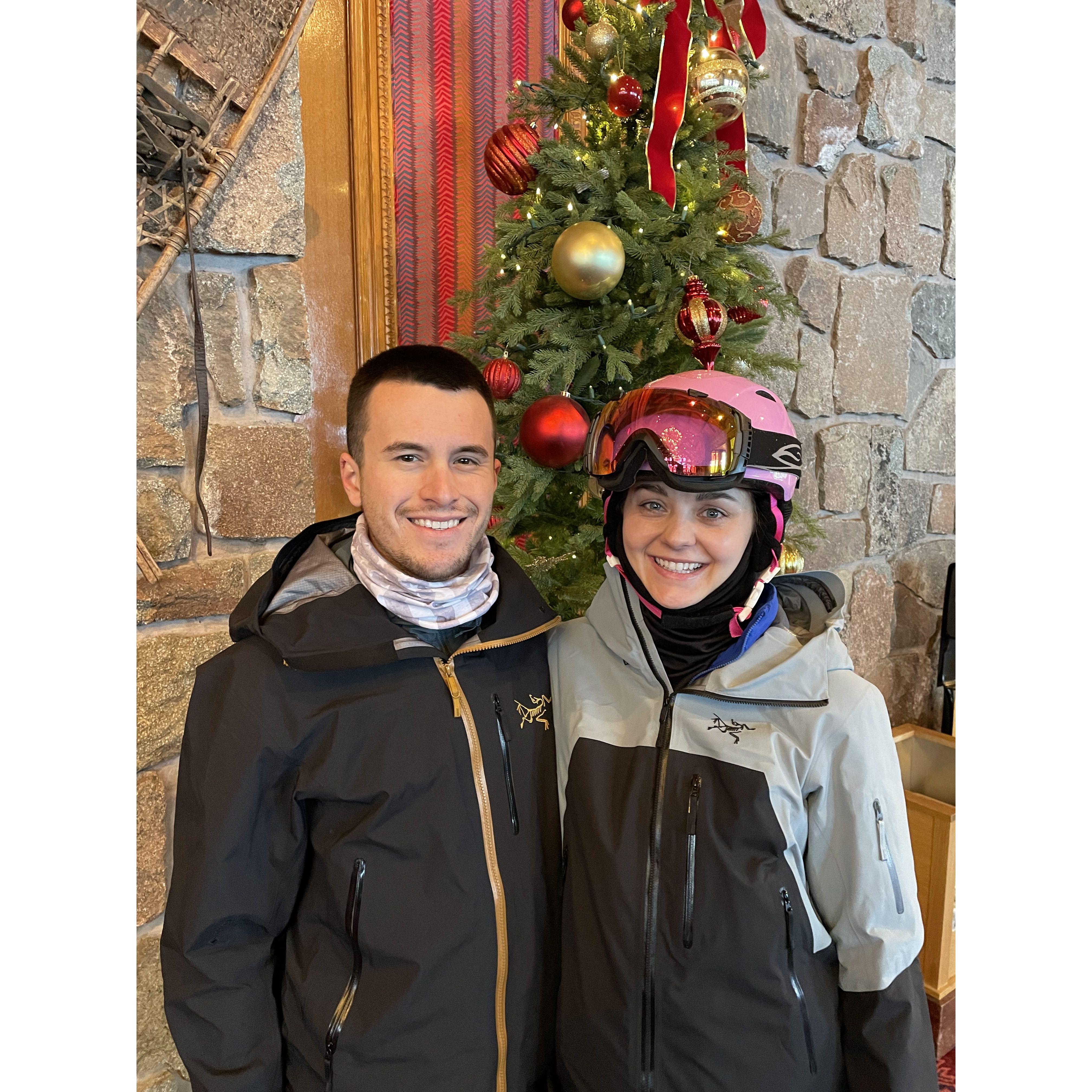 Josh shared his love of skiing with Sam. Sam has now finished her third year of the Learn to Earn program at Snow Basin and has fallen in love with skiing.