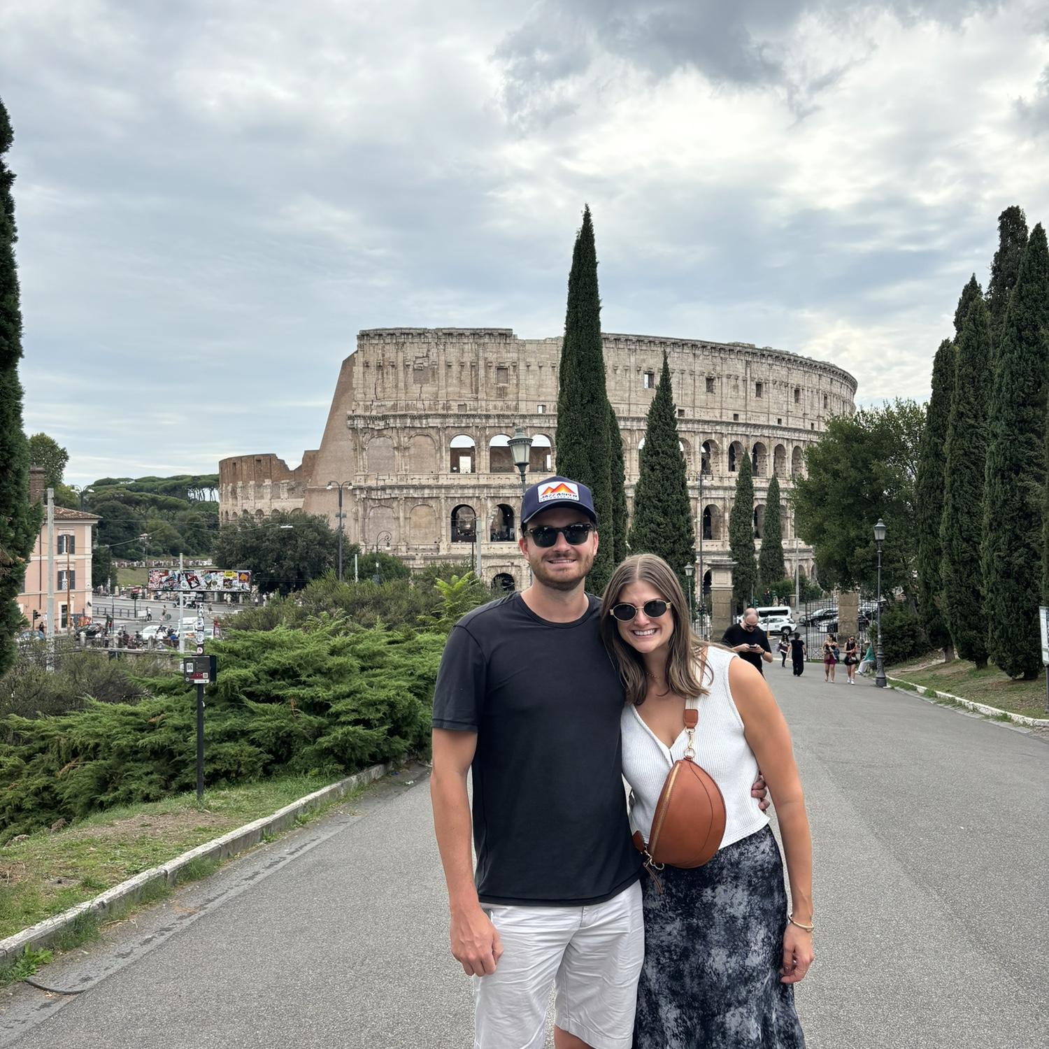 The first stop on our Italian vacation.