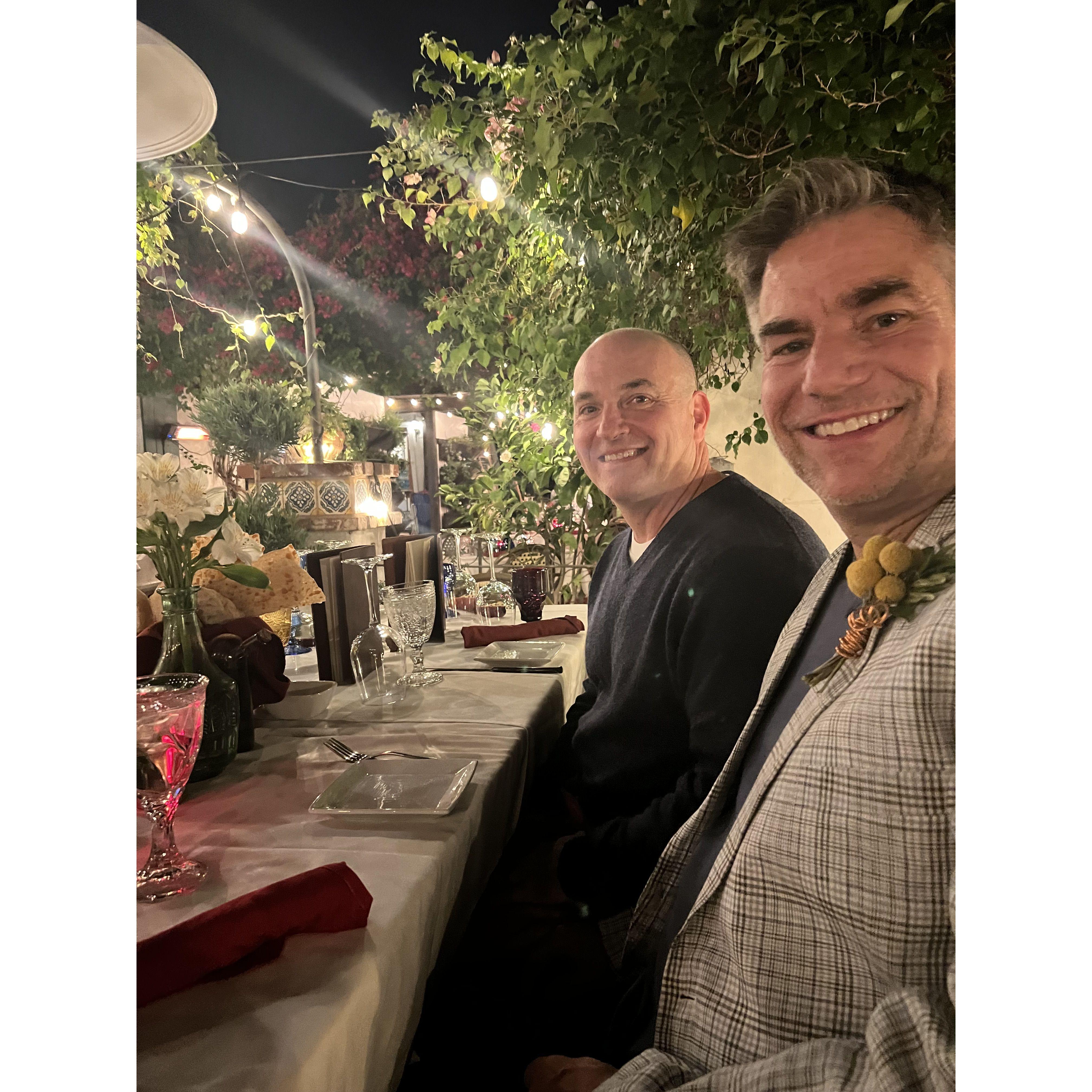 Dinner at Farm right after the wedding cermony on 11/11/22.
