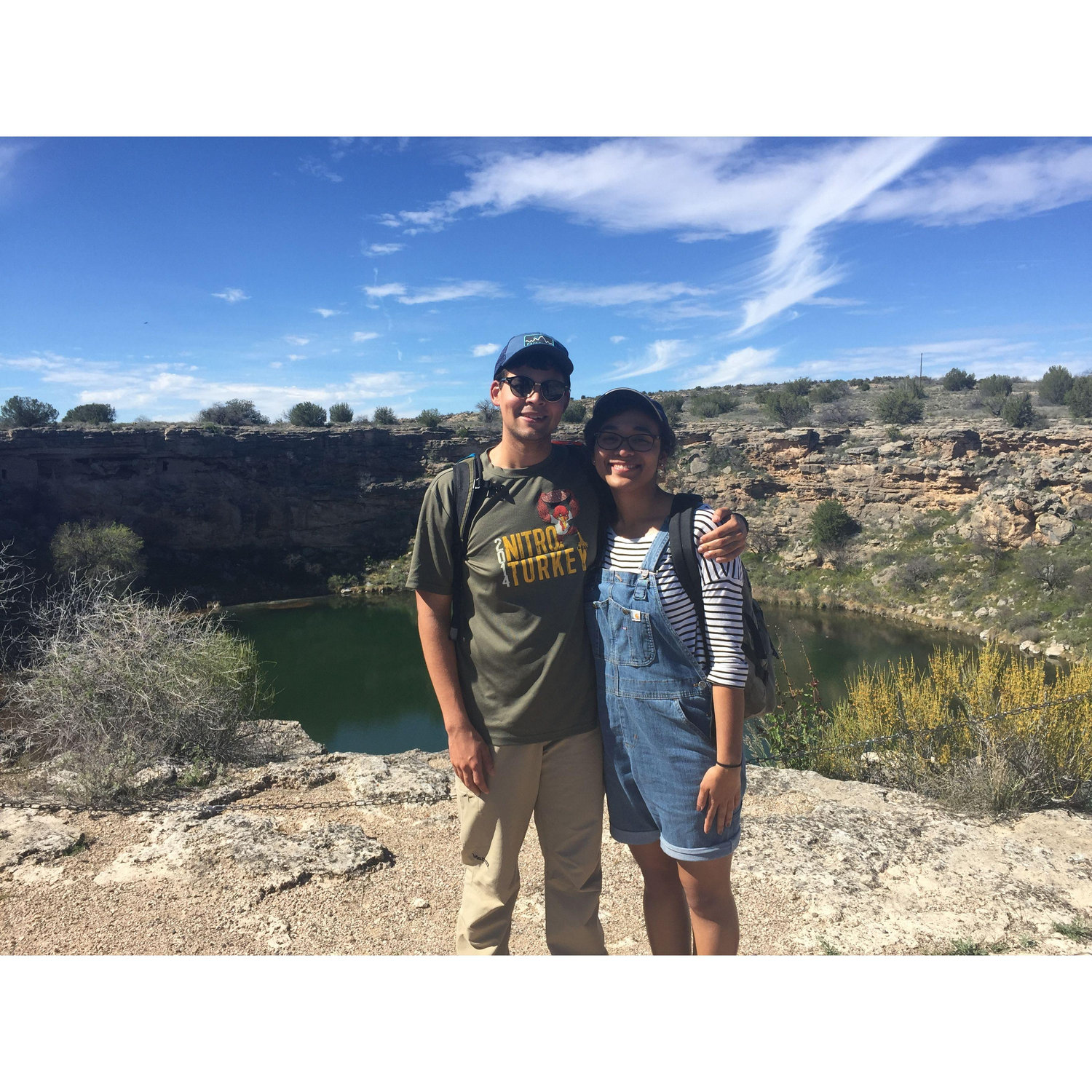2017: Taken on our trip to the Grand Canyon, but this wasn't the Grand Canyon... sorry to disappoint.