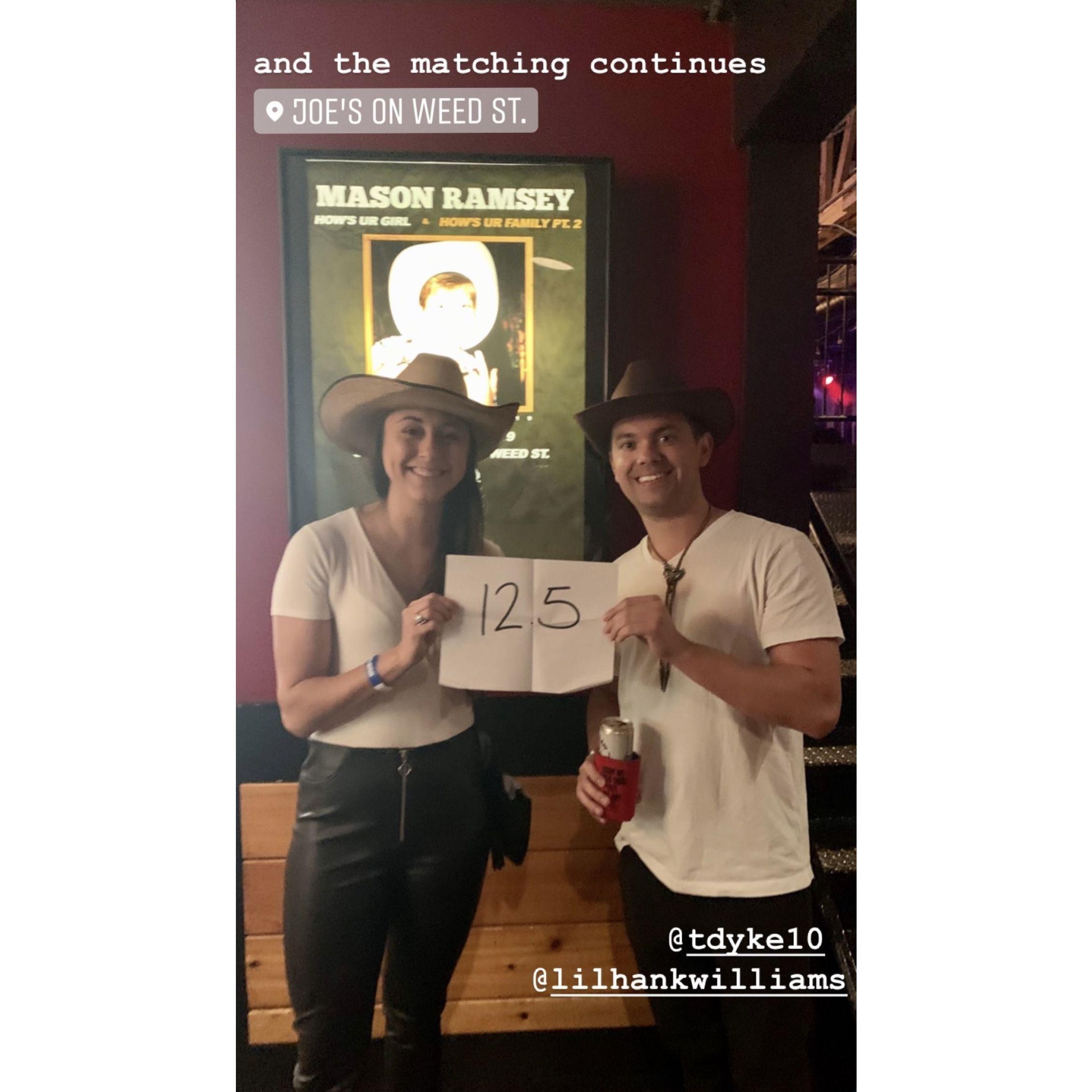 Match Day 12.5 - Mason Ramsey Concert!