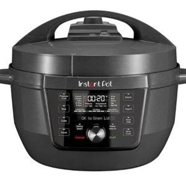 Instant Pot - RIO WIDE Plus 7.5Qt 7-in-1 Electric Pressure Cooker & Multi-Cooker - Black
