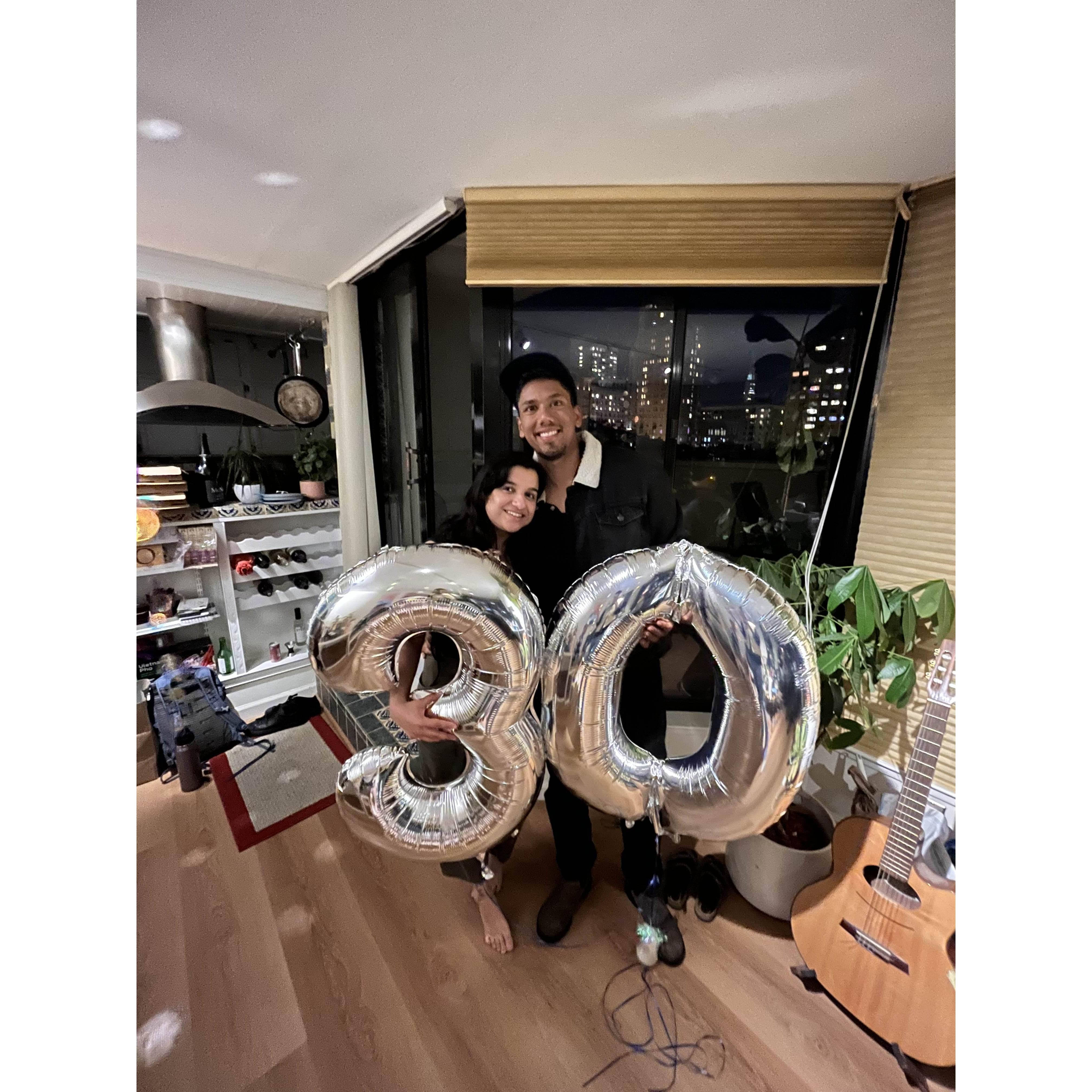 Prianka throws Akaash a surprise 30th birthday party with his friends!