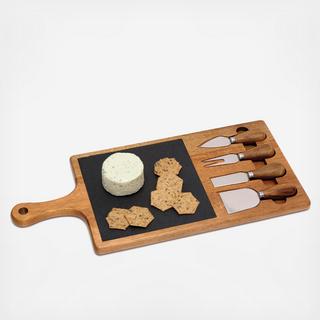 5-Piece Acacia & Slate Paddle Board