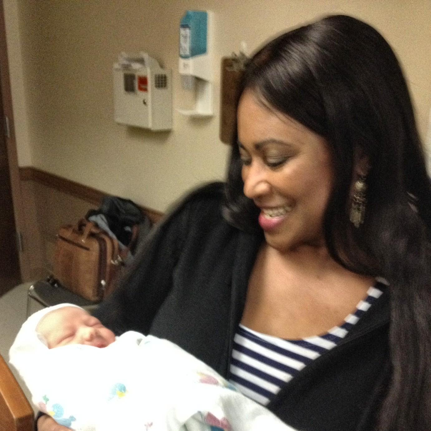 August 15th 2015 - Laramie Wyoming - Grandma Dawn bonding with Jaxson, first grandchild ever! Dawn was so ecstatic!