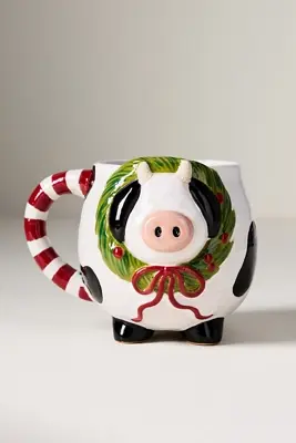 Festive Animal Stoneware Mug