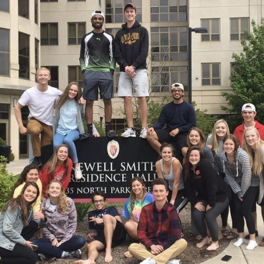 We met the first week of freshman year at UW-Madison in 2016 in Smith Hall.
