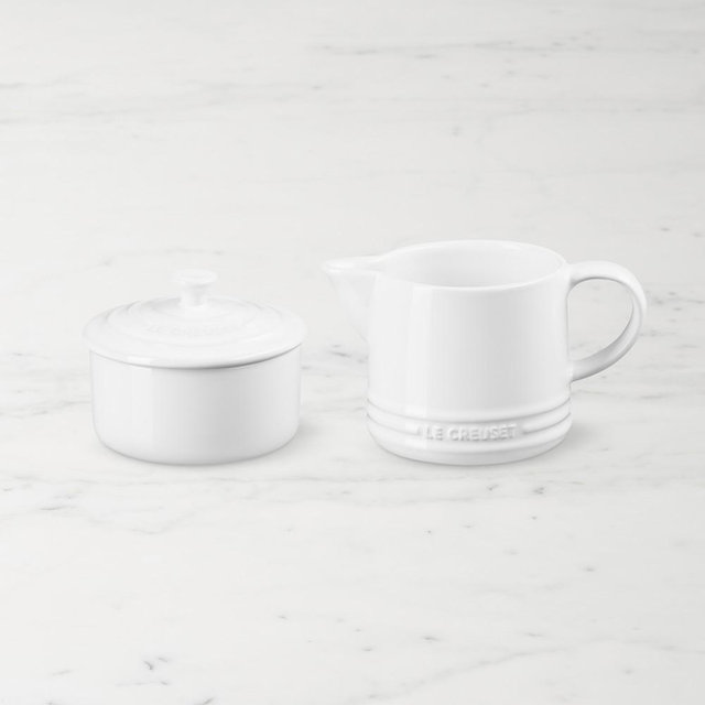 Le Creuset Signature Cream & Sugar Set, White
