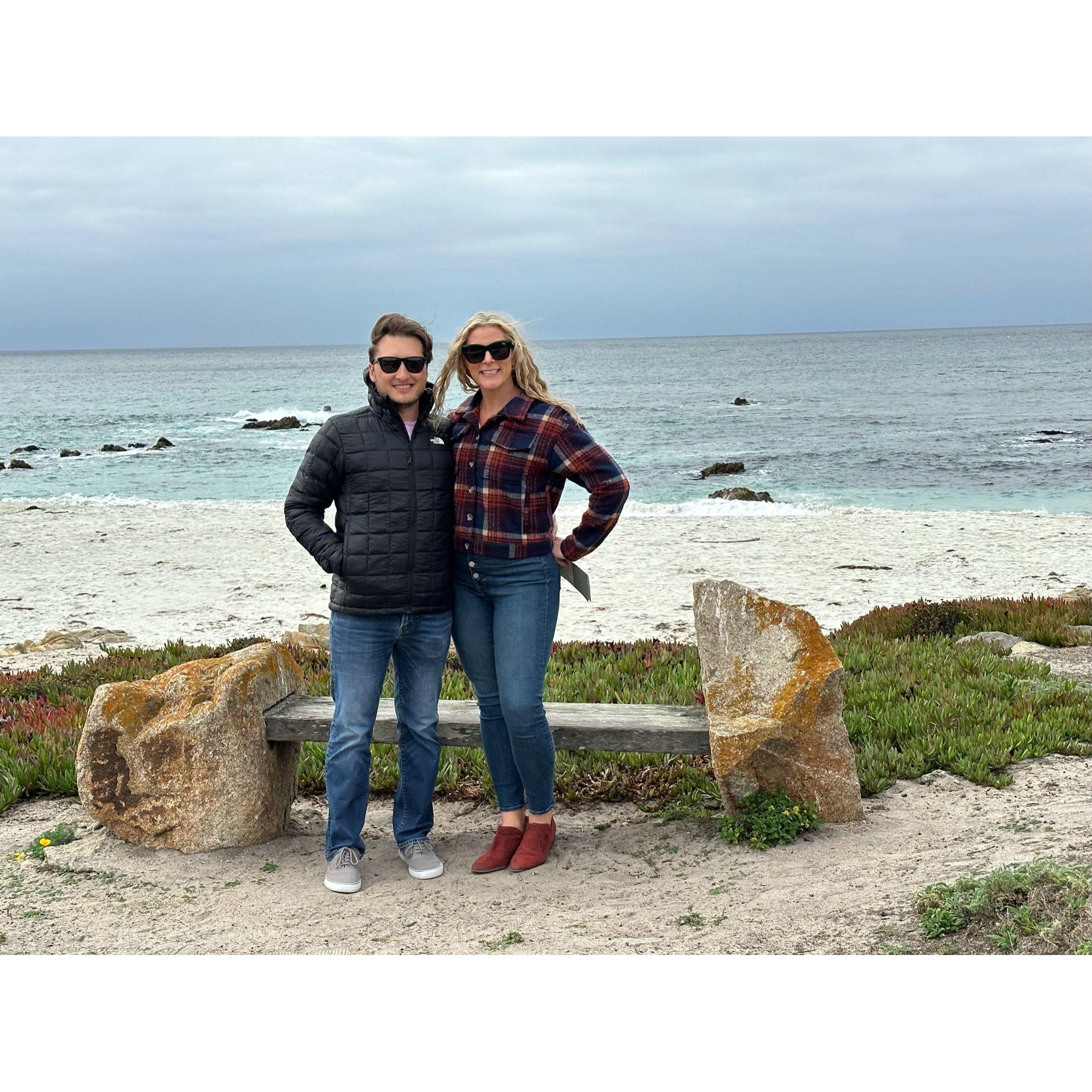 Along our pacific coast road trip, this was the stop before the proposal.