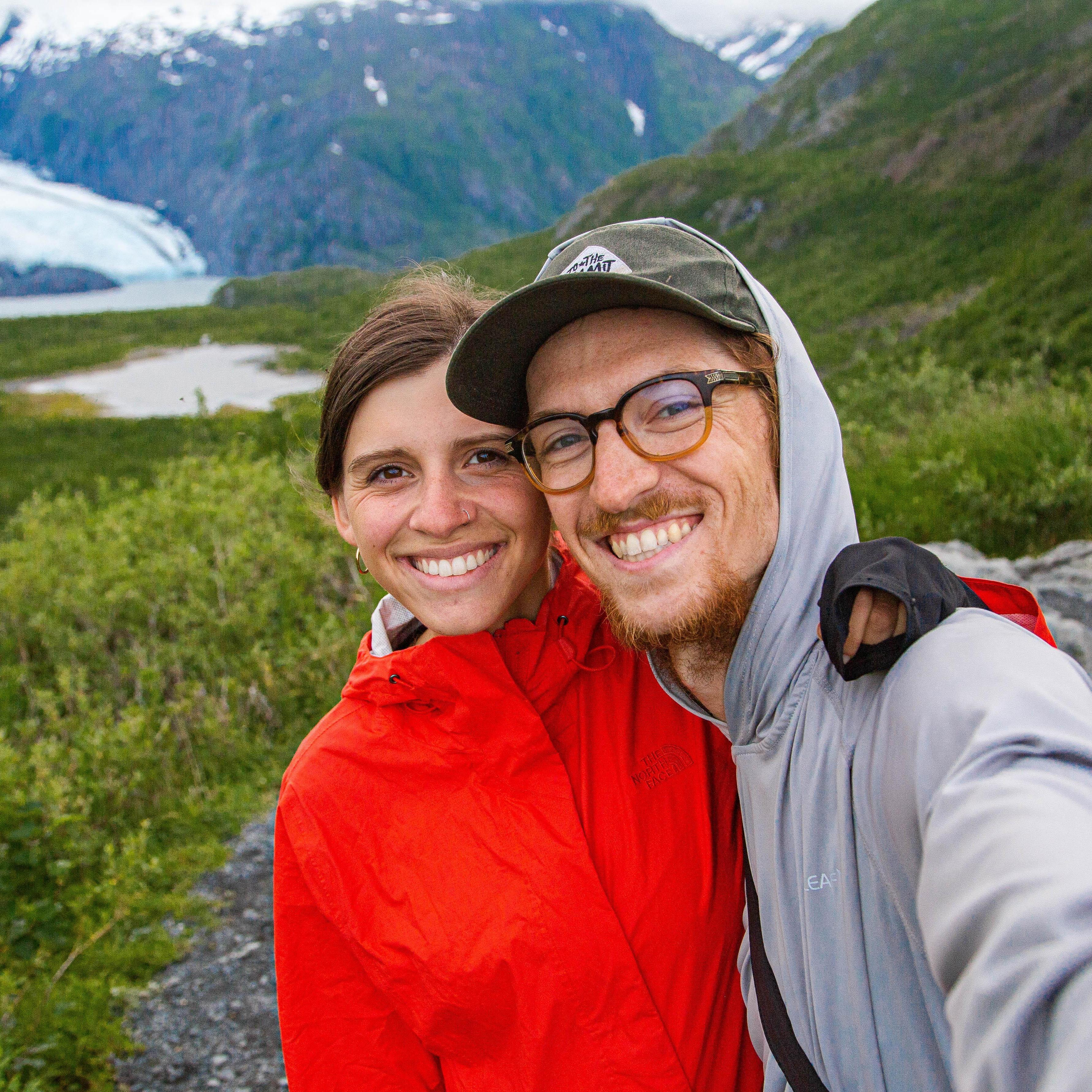Overlooking Portage Glacier