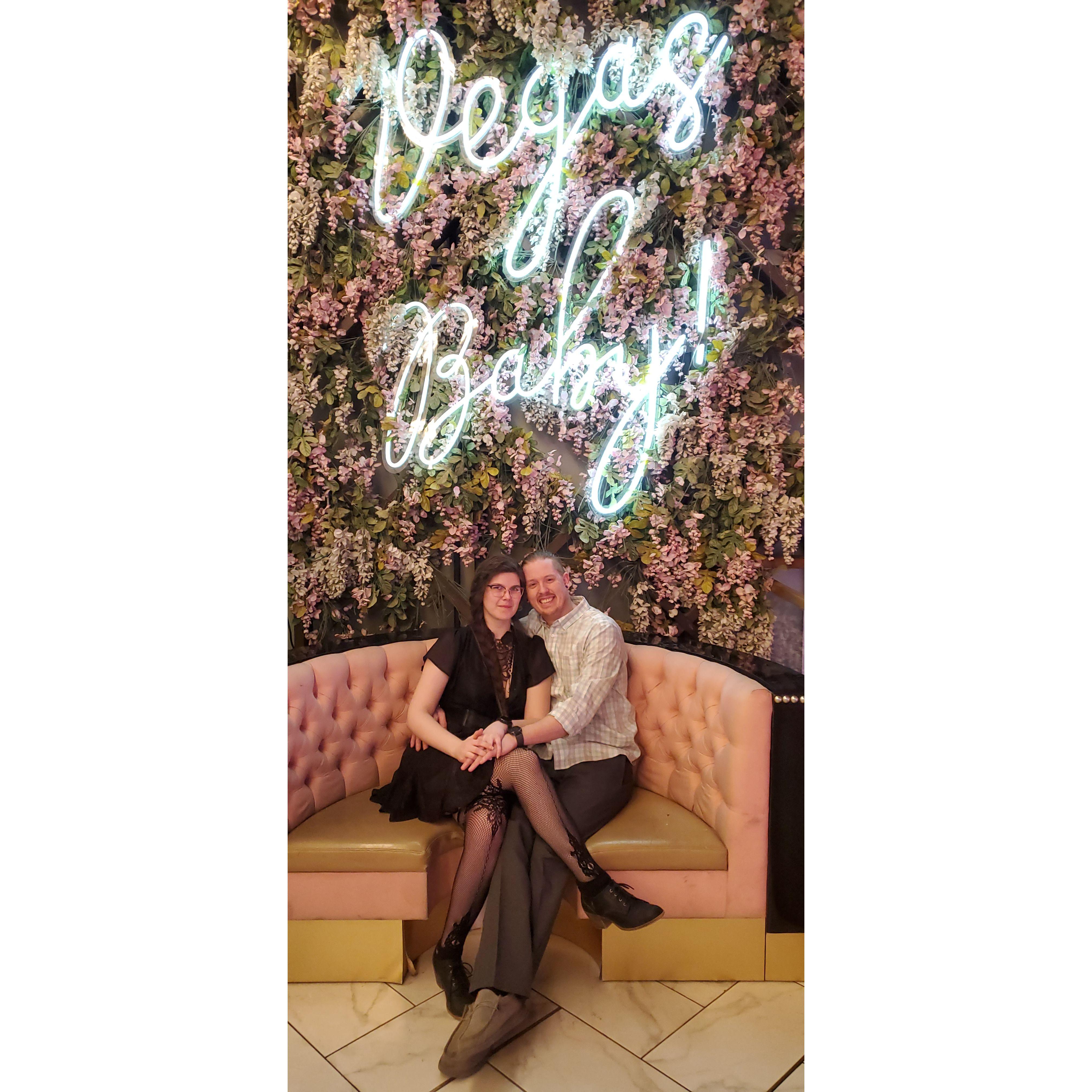 Las Vegas trip for joint Bachelor/Bachelorette party of Alejandro & Andi Quintero