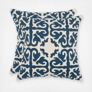 Moroccan Throw Pillow, Set of 2