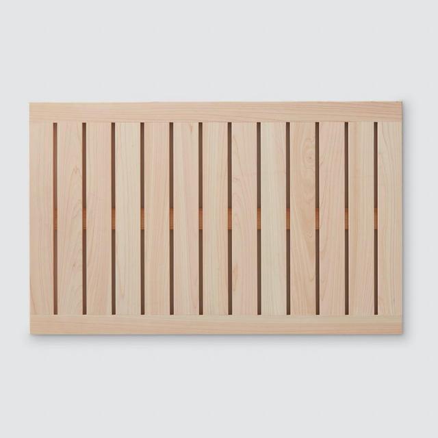 Hinoki Wood Bath Mat