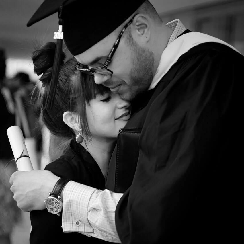 2014 Ethan graduates with his NYU Masters.