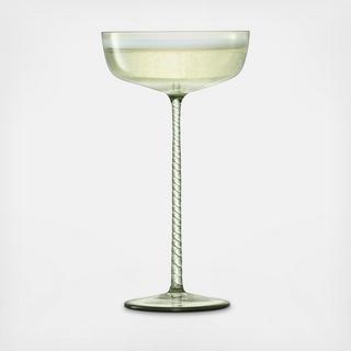 Champagne Theatre Saucer, Set of 2