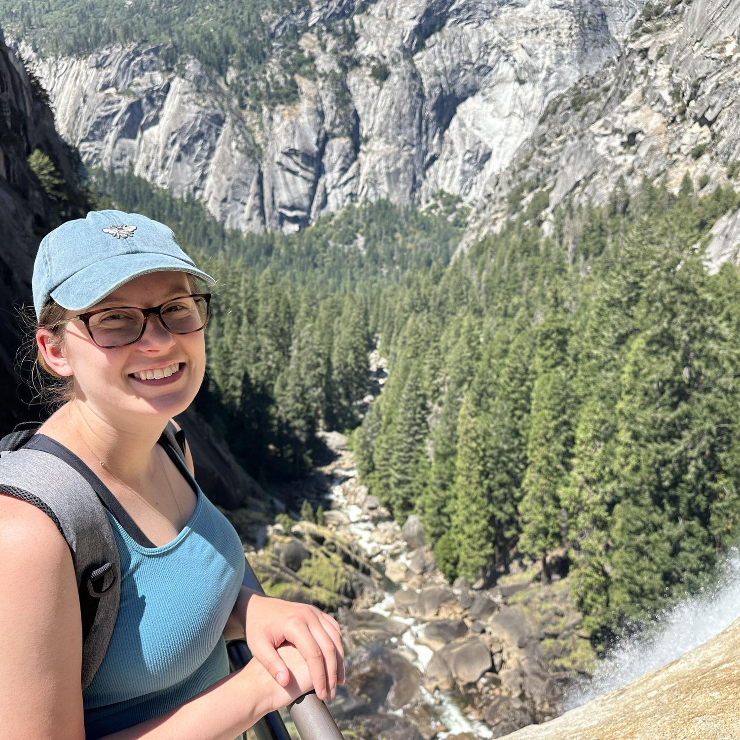 Road trip adventures - hiking in Yosemite National Park