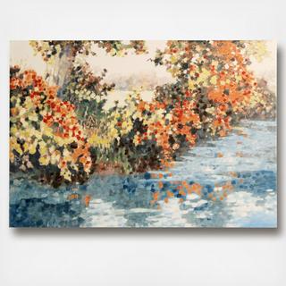 Autumn Brook Canvas Art