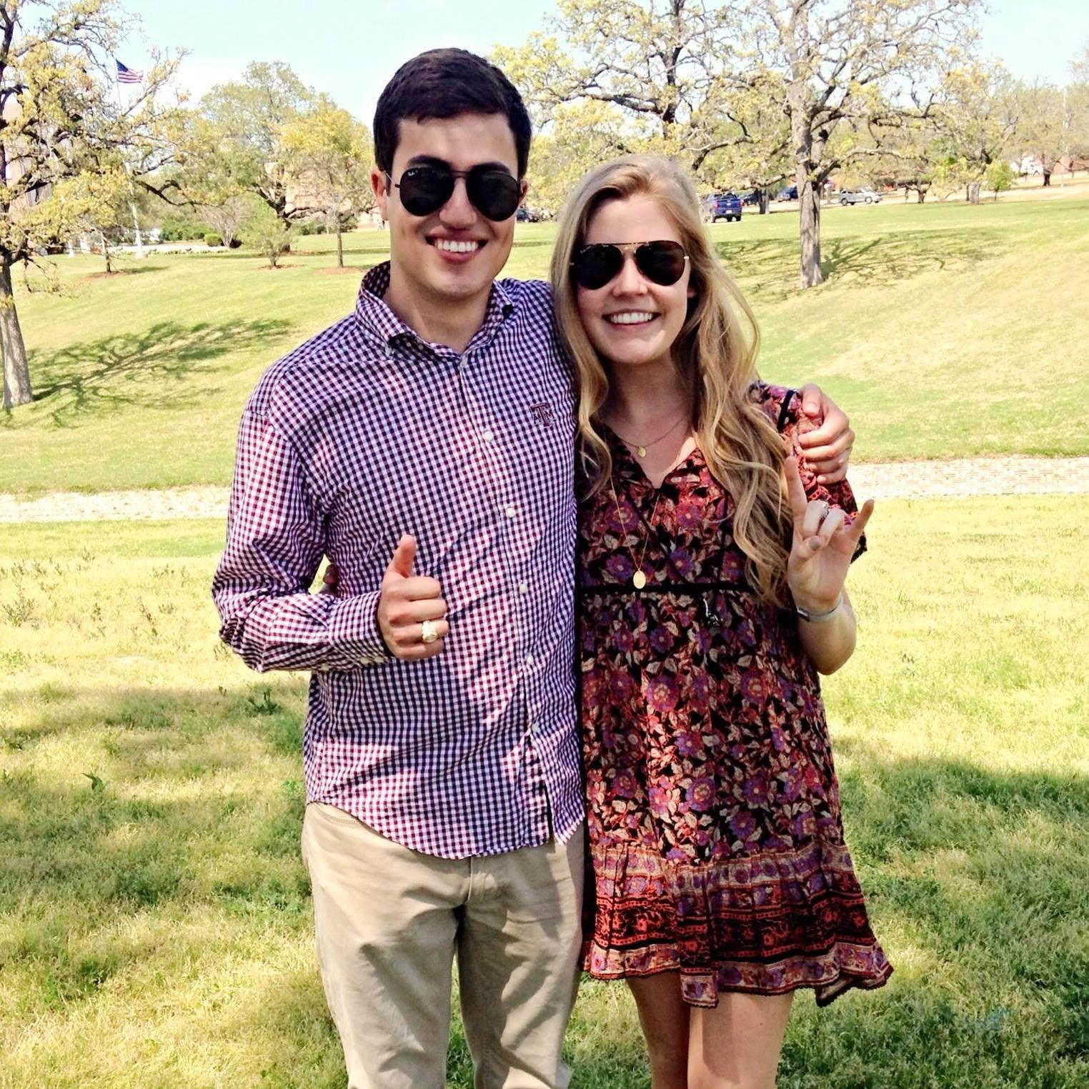 In College Station for Kelvin's graduation.