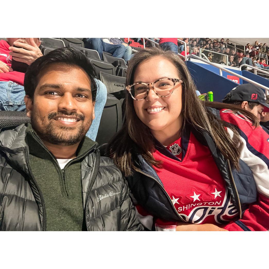 Capitals Hockey Game